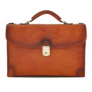 p�nska ko�en� aktovka Leccio Pratesi 322