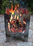 dizajnov� ohnisko so sveteln�mi efektmi Plamene L