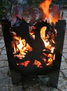 dizajnov� ohnisko so sveteln�mi efektmi Drak L