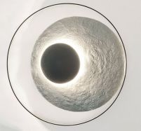 dizajnov� n�stenn� svietidlo SATELIT strieborn�