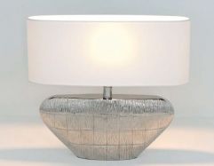 dizajnov stoln lampa CLEOPATRA biela - www.glancshop.sk