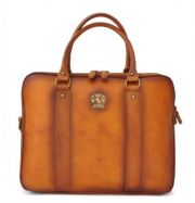 p�nska ko�en� aktovka Pratesi Magliano 6