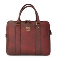 p�nska ko�en� aktovka Pratesi Magliano 7