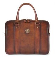 p�nska ko�en� aktovka Pratesi Magliano 9