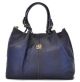 d�mska ko�en� ta�ka, shopper ta�ka Pratesi Collodi modr� 2 - glancshop.sk