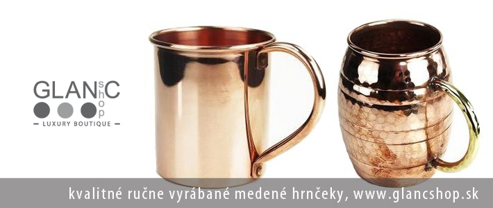 kvalitn rune vyrban meden hrneky, www.glancshop.sk - KRAFT Servis s.r.o.