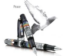 luxusn rune vyroben plniace pero PEACE Marlen Pens 9