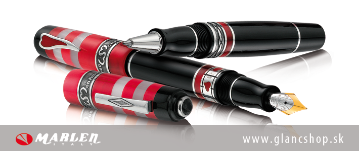 luxusn� plniace per� Marlen Pens, kolekcia MON AMOUR, www.glancshop.sk