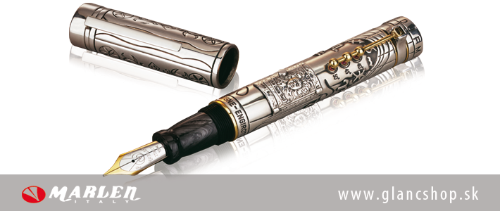 luxusn� plniace per� Marlen Pens, kolekcia CADRANE SOLAIRE, www.glancshop.sk