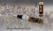 ru�ne malovan� zlat� plniace pero George Armstrong Custer - pohlad 2 - www.glancshop.sk