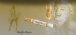 luxusn� zlat� plniace pero Marilyn Monroe - pohlad 1 - www.glancshop.sk