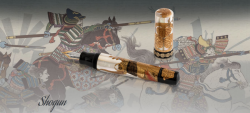 luxusn rune malovan plniace pero so zlatom Shogun Magnum