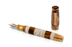 plniace pero zlato, mramor, slonovina Tyrannosaurus Rex