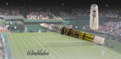 luxusn rune malovan plniace pero, striebro Wimbledon - pohlad 1 - www.glancshop.sk
