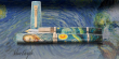 luxusn� ru�ne malovan� plniace pero so zlatom Van Gogh - pohlad 1 - www.glancshop.sk