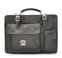 p�nska ko�en� aktovka Milano medium 4