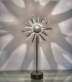 dizajnov� kovov� stolov� lampa SLUNCE strieborn� - www.glancshop.sk