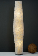 dizajnov� stojaca lampa SIRENA biela