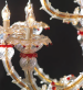 luxusn luster z Murano skla priemer 175cm, vka 230cm krit, zlato 3 . pohlad 2 - www.glancshop.sk