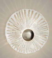 dizajnov� n�stenn� svietidlo PIETRO strieborn�