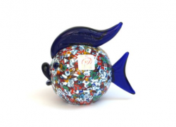 umeleck� socha z Murano skla morsk� rybka 31