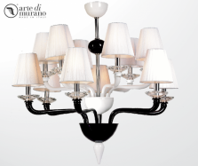 luxusn� luster z Murano skla priemer 95cm, v��ka 85cm 34