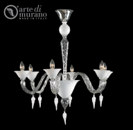 luxusn� luster z Murano skla priemer 80cm, v��ka 90cm 38