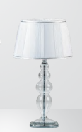 luxusn stolov lampa z Murano skla priemer 30cm, vka 58cm 7 - www.glancshop.sk