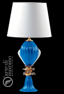luxusn stolov lampa z Murano skla priemer 45cm, vka 79cm 12 - www.glancshop.sk