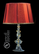 luxusn stolov lampa z Murano skla priemer 45cm, vka 69cm 16 - www.glancshop.sk
