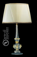 stolov� lampa z Murano skla priemer 45cm, v��ka 76cm 18