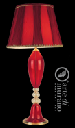 stolov lampa z Murano skla priemer 45cm, vka 94cm 22
