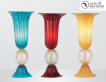 luxusn stolov lampa z Murano skla priemer 30cm, vka 60cm 26 - www.glancshop.sk