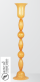 luxusn� stojaca lampa z Murano skla v��ka 180cm 6 - www.glancshop.sk