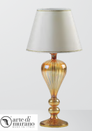 luxusn stolov lampa z Murano skla priemer 45cm, vka 84cm 28 - www.glancshop.sk