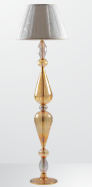 luxusn stojaca lampa z Murano skla vka 180cm 9