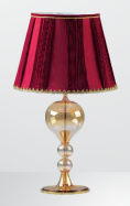luxusn stolov lampa z Murano skla priemer 45cm, vka 81cm 30 - www.glancshop.sk