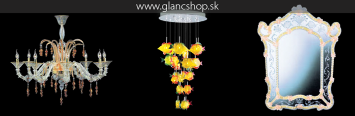 luxusn� lustre a zrkadl�, www.glancshop.sk