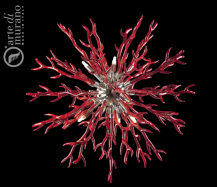 modern� stropn� svetlo z Murano skla priemer 85, v��ka 85cm 