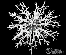 stropn� svetlo z Murano skla priemer 105, v��ka 105cm 2