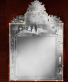 luxusn umeleck zrkadlo z Murano skla 132x192cm 19 - www.glancshop.sk