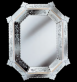 luxusn umeleck zrkadlo z Murano skla 75x94cm 25 - www.glancshop.sk