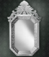 luxusn umeleck zrkadlo z Murano skla 70x115cm 27 - www.glancshop.sk