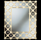 luxusn umeleck zrkadlo z Murano skla 100x120cm 28 - www.glancshop.sk