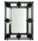 luxusn umeleck zrkadlo z Murano skla 90x120cm 30 - www.glancshop.sk