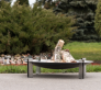 dizajnov kovov prenosn ohnisko SPACE Super XXL - pohlad 2 - www.glancshop.sk