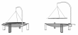 zvesn gril pre ohnisko SPACE a GRACE 45cm - pohlad 3 - www.glancshop.sk