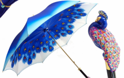 dmsky luxusn ddnik Blue Peacock