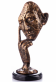 bronzov socha Myslite maska 3 - pohlad 1 - www.glancshop.sk
