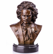 bronzov busta Beethoven